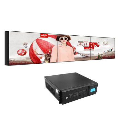 la video parete di 450cd/M2 4K visualizza l'esposizione LCD 22Kg dell'incastonatura 5.3mm TV