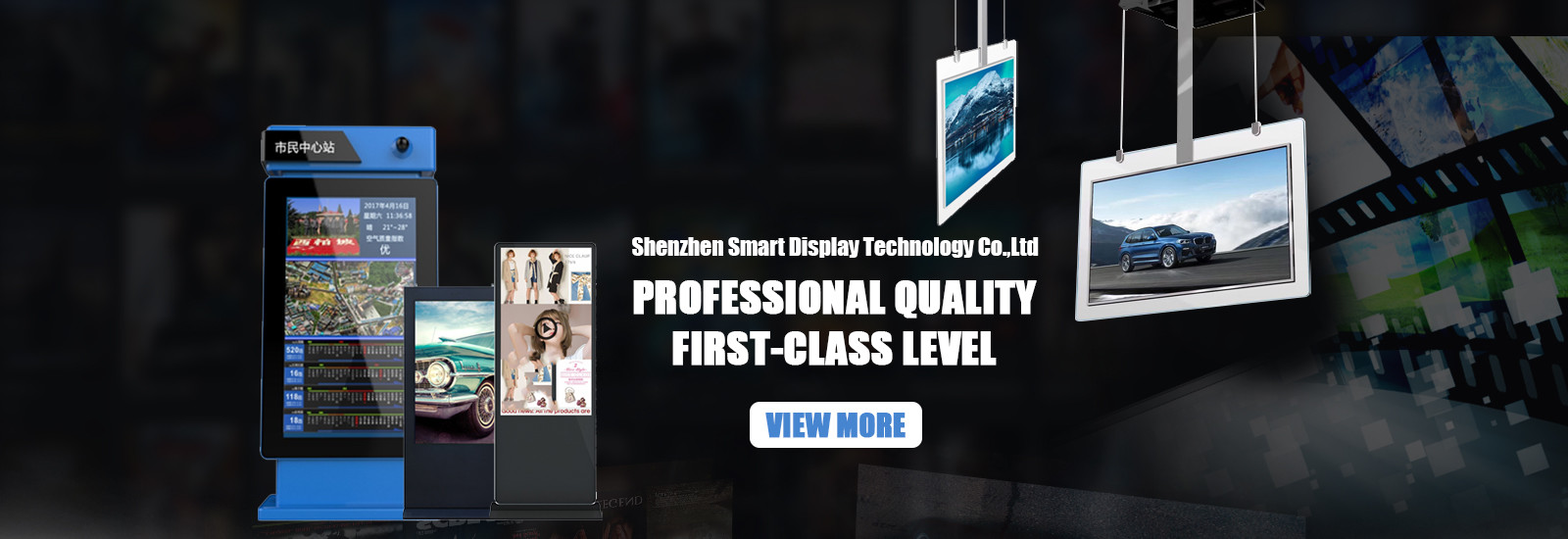 qualità video esposizione di parete dell'affissione a cristalli liquidi fabbrica