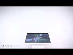 22 pollici grande schermo tattile chiosco tutto in uno segnaletica digitale a infrarossi Capacità 60hz