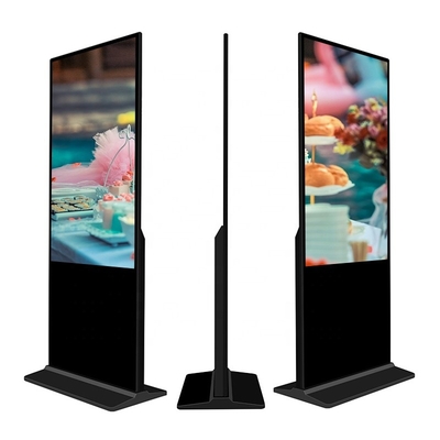 Contrassegno LCD di pubblicità dell'interno verticale dell'esposizione HD del giocatore del chiosco 4k del touch screen della TV