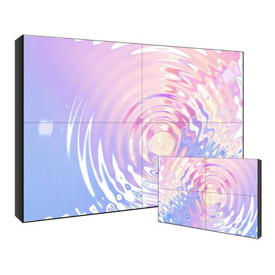 Interfaccia di segnale LCD dell'esposizione di parete di POP 3x3 Samsung video 8ms Repond LVDS
