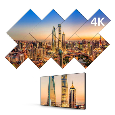 46 49 55 esposizione di parete LCD dell'interno di 65in 4K 2x2 3x3 HD video
